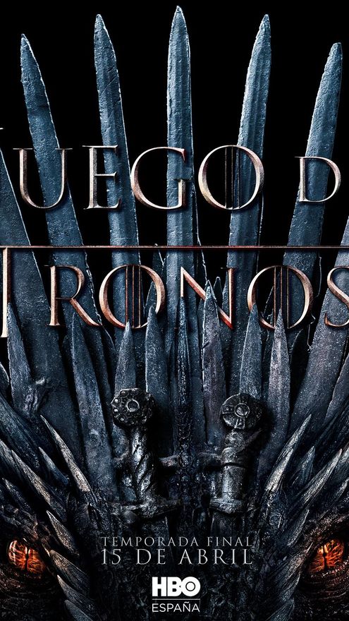Póster final de la 8ª temporada de 'Juego de Tronos'