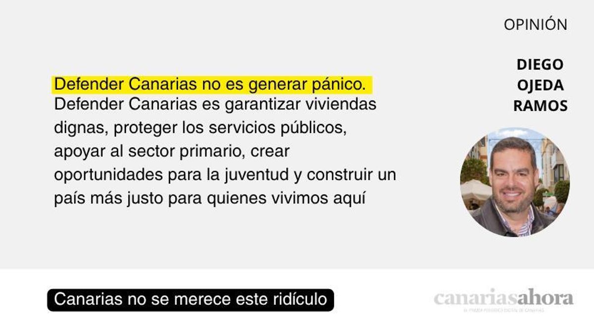 Canarias no se merece este ridículo
