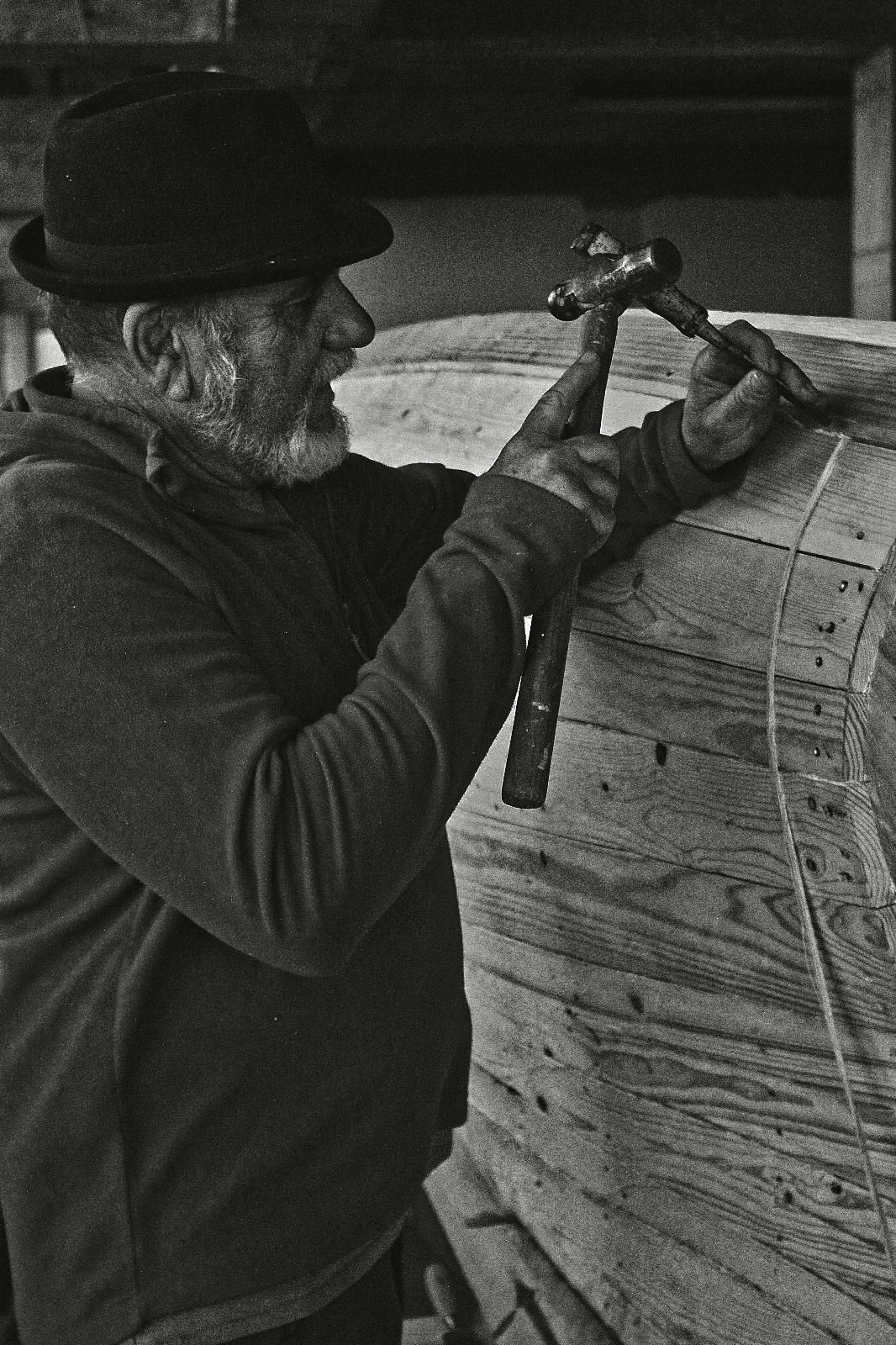 El carpintero Agustín Jordán.