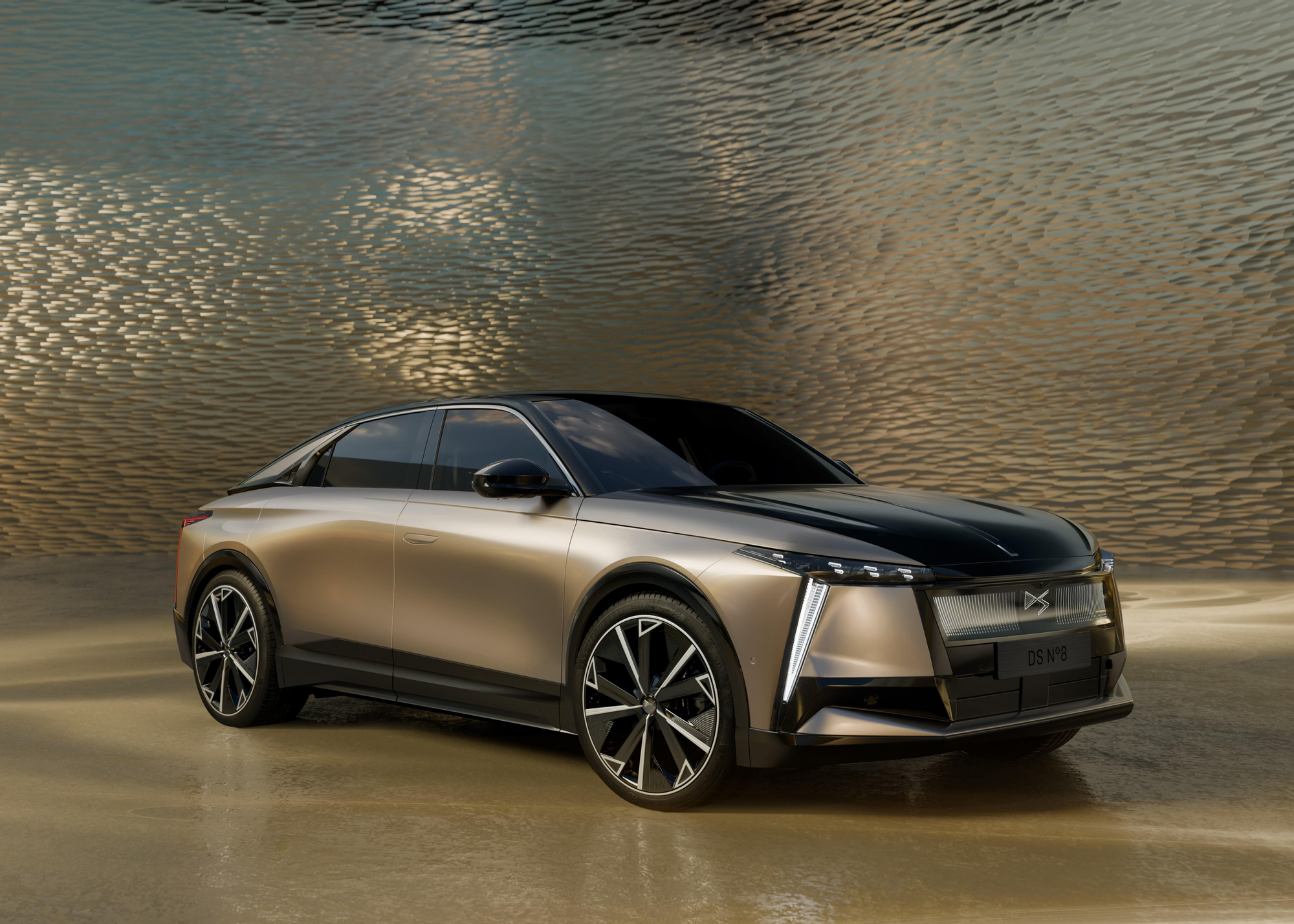 Aspecto del DS Nº8, modelo enteramente nuevo de la marca francesa.