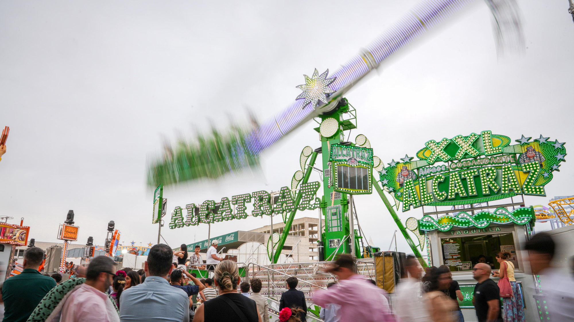 Ambiente del domingo de feria