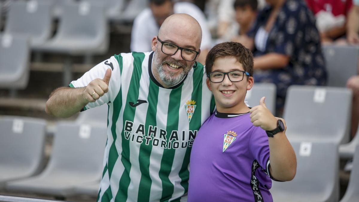 Grada Blanquiverde del Cordoba CF - Sevilla FC