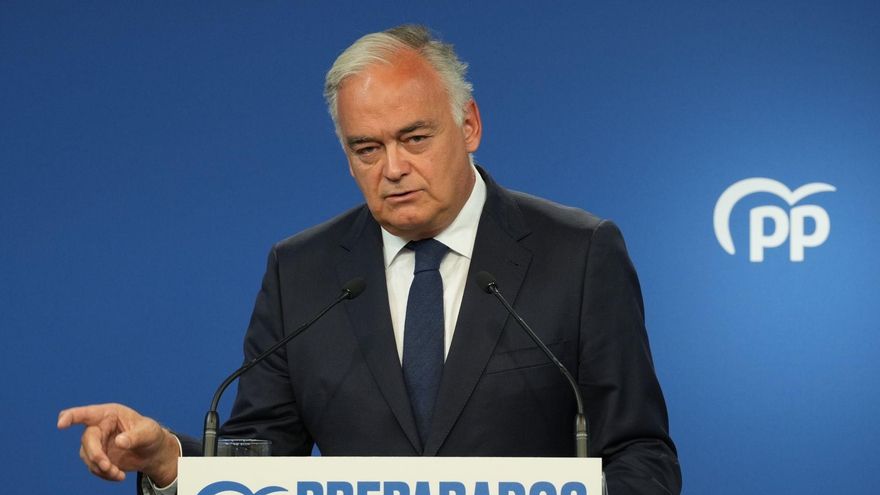 El vicesecretario de Comunicación del PP. Esteban González Pons, en una imagen de archivo.