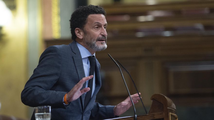 El vicesecretario general y portavoz nacional de Ciudadanos, Edmundo Bal, interviene en una sesión plenaria en el Congreso de los Diputados,