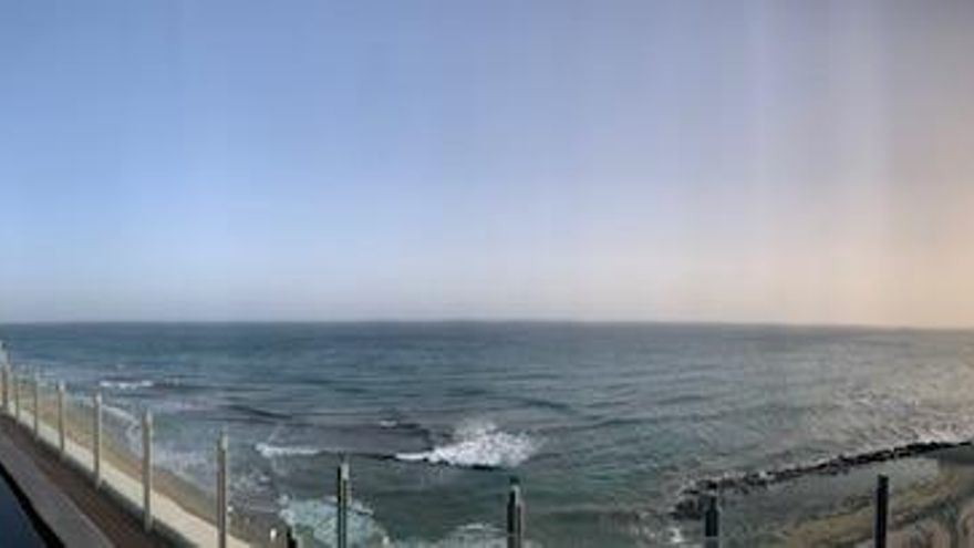 Vistas desde lo que será Blue Marlin Meloneras