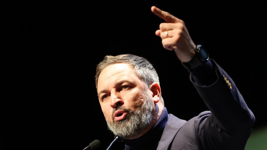 Archivo - El presidente de VOX, Santiago Abascal