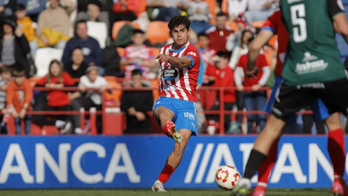 Ander Zoilo, con el CD Lugo