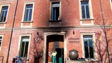 El vicerrectorado de la UPV de Vitoria fue atacado por la kale borroka hace apenas un mes.