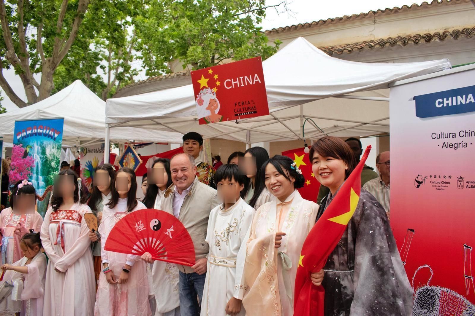 Feria de la Cultura de Albacete en la que participó el Instituto Confucio