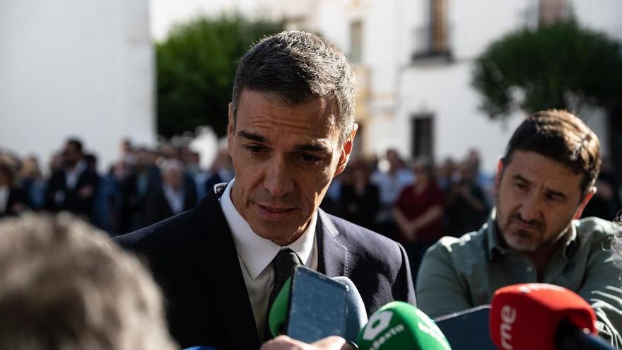 El presidente del Gobierno, Pedro Sánchez
