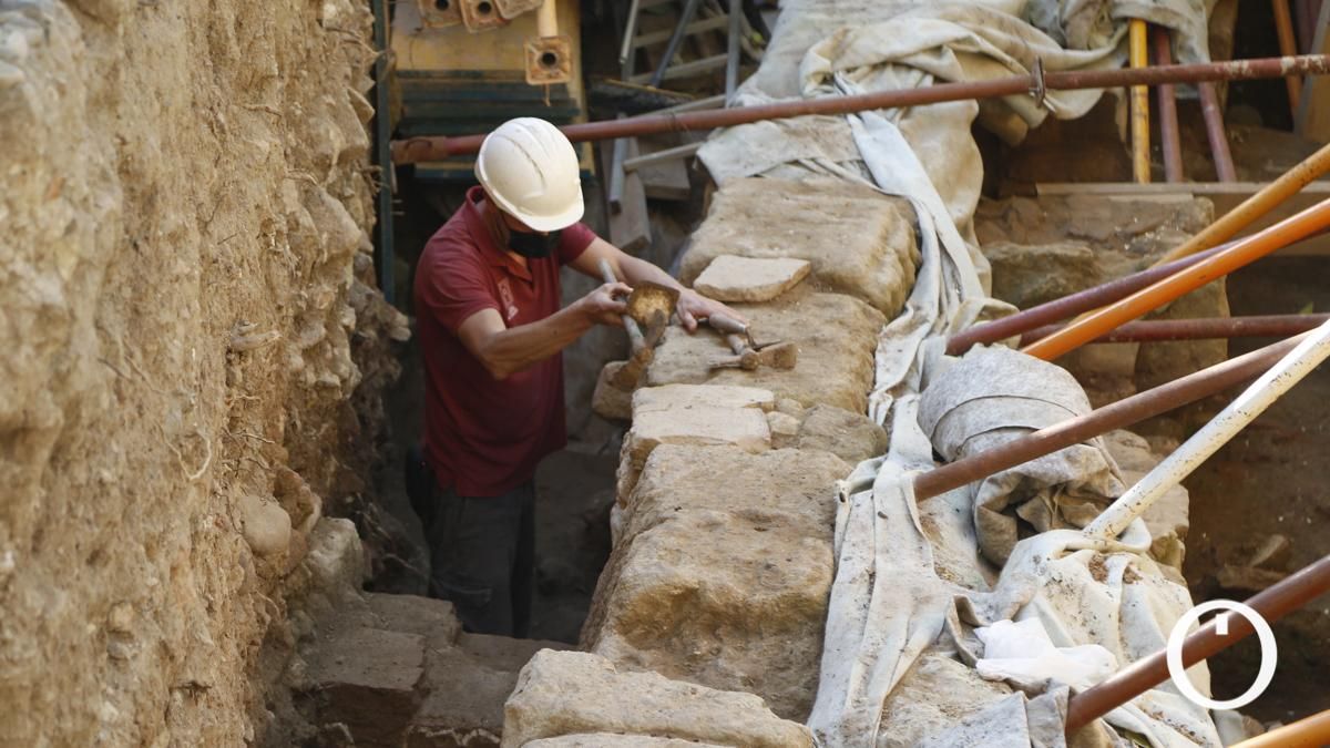 Excavación en el Patio de los Naranjos
