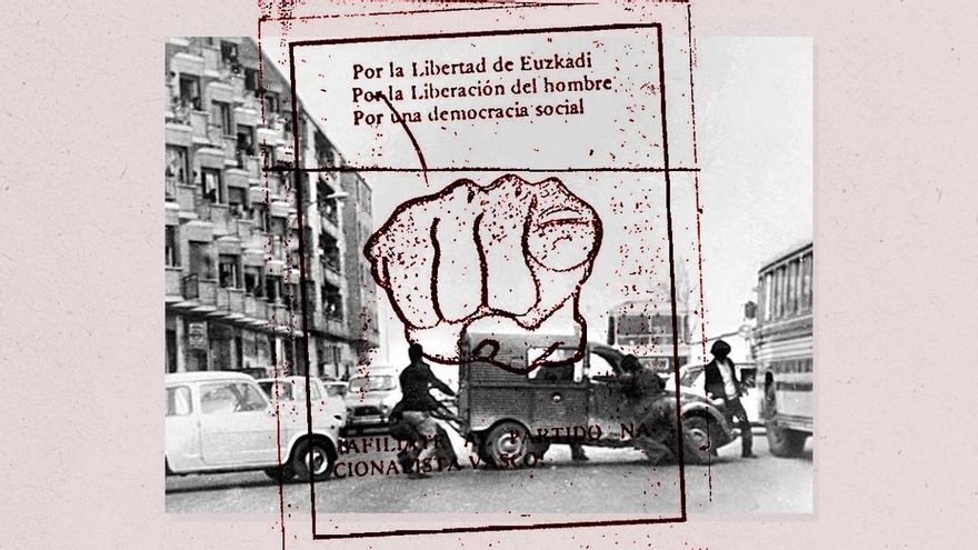Así era la propaganda de la sopa de siglas política y sindical en la Vitoria del 3 de marzo de 1976