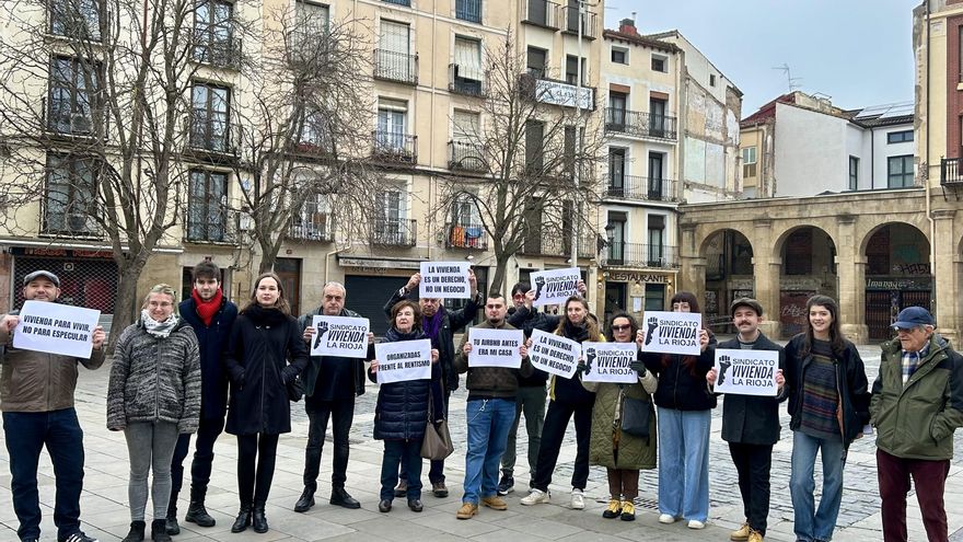 La Rioja también se manifiesta este sábado por el derecho a la vivienda: "El centro de Logroño ya no es para los vecinos"