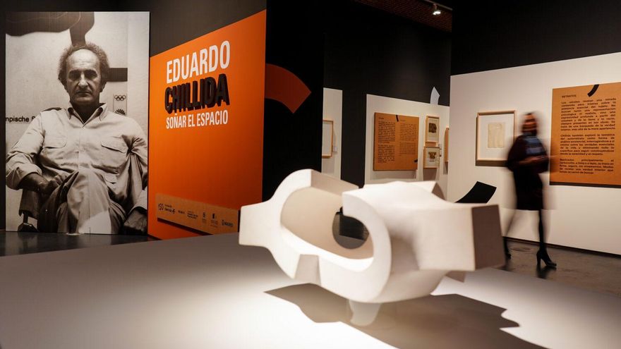 Exposición retrospectiva de Eduardo Chillida en Madrid como broche al centenario de su nacimiento