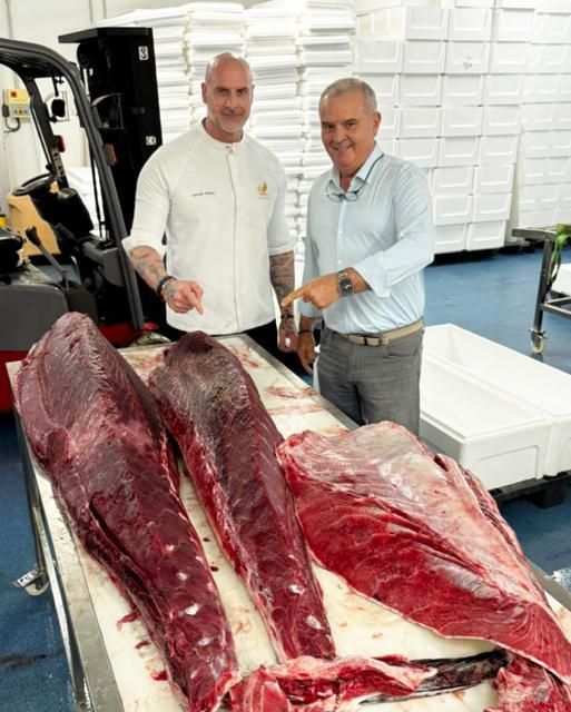 Juan y Germán, en Brisa Marina.