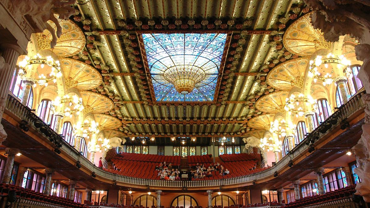 El único auditorio musical que es Patrimonio Mundial por la UNESCO está en Barcelona