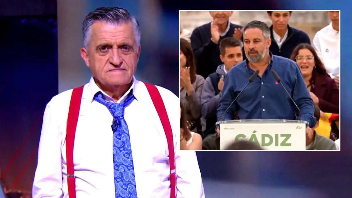 El mensaje de Wyoming a Abascal tras insultar a Sánchez y Marlaska: "Deje de arrastrar por el fango la democracia"