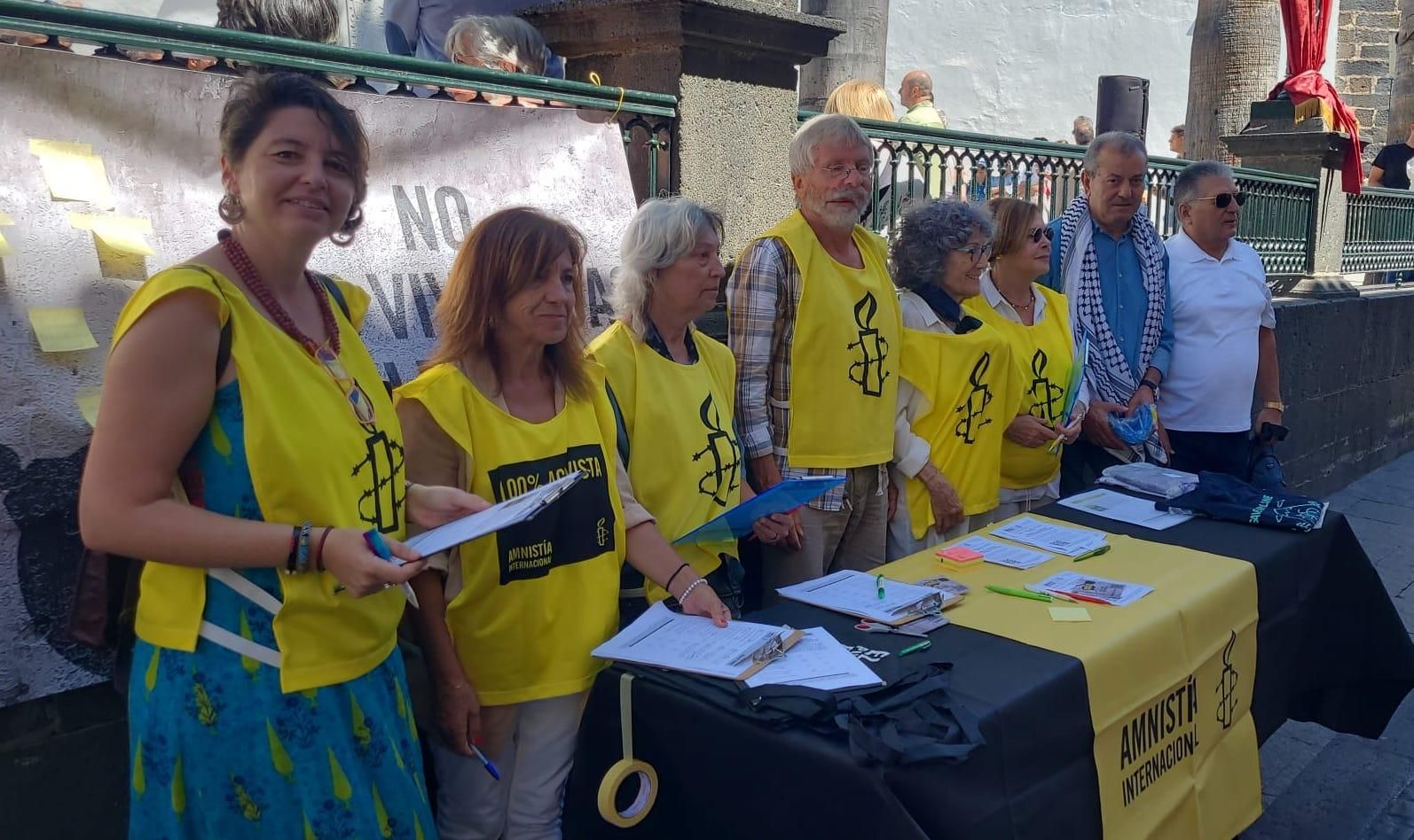 Amnistía Internacional en La Palma sale a la calle para denunciar el ...