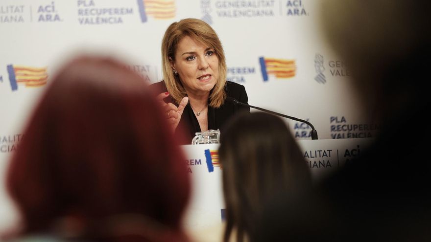 La portavoz del Gobierno de Mazón incide en las críticas a asociaciones de la DANA: "Hay con un marcado perfil partidista"