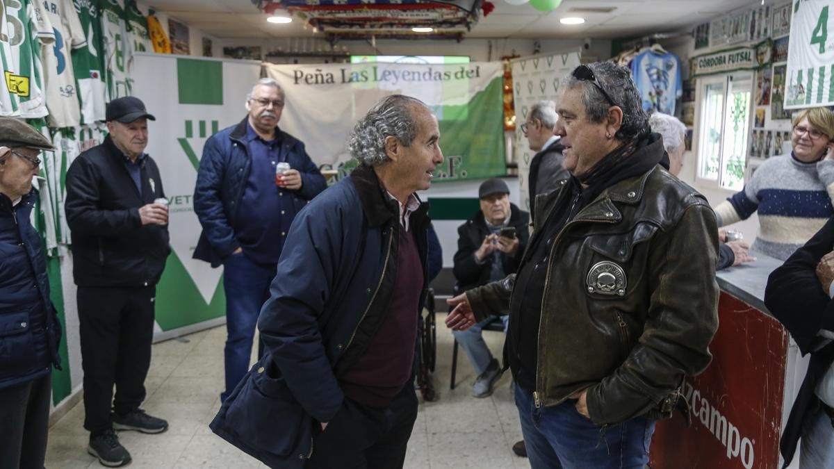 Homenaje a Pepín en la Peña Leyendas del Córdoba CF