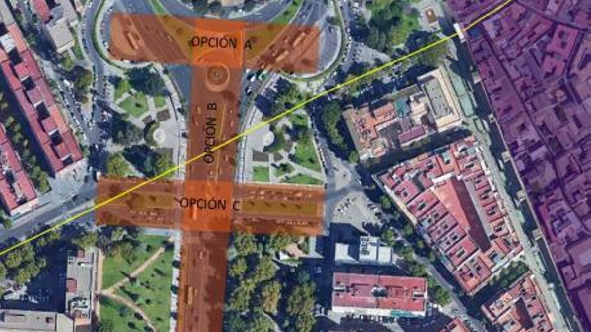 Opciones para el parking subterráneo en Vallellano