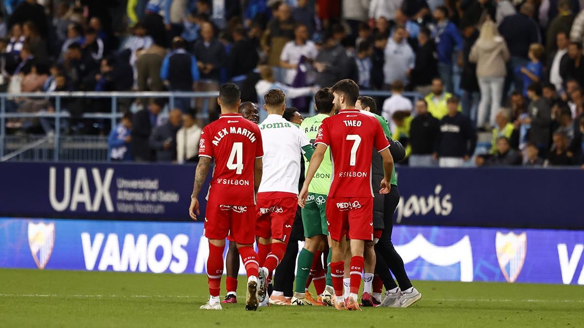 Las imágenes del Málaga CF - Córdoba CF