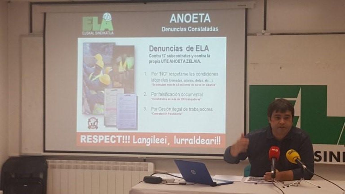 ELA denuncia el "fraude sistémico" en las obras de remodelación del estadio de Anoeta en San Sebastián