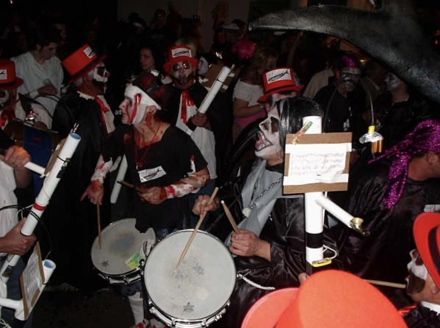 Charanga "El Desastre" en 2008.