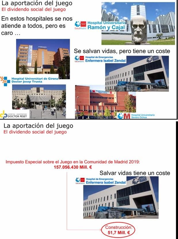 Presentación de la patronal Cejuego sobre la aportación del sector del juego.