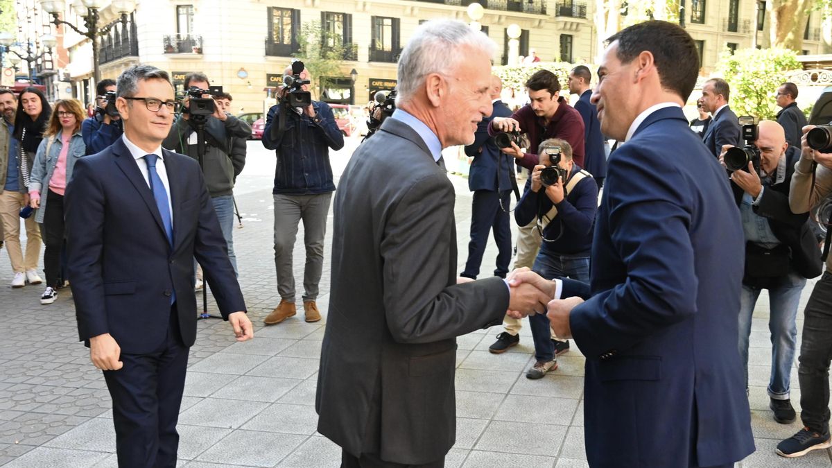 El presidente de los jueces vascos reclama más medios en presencia del lehendakari y del ministro Bolaños