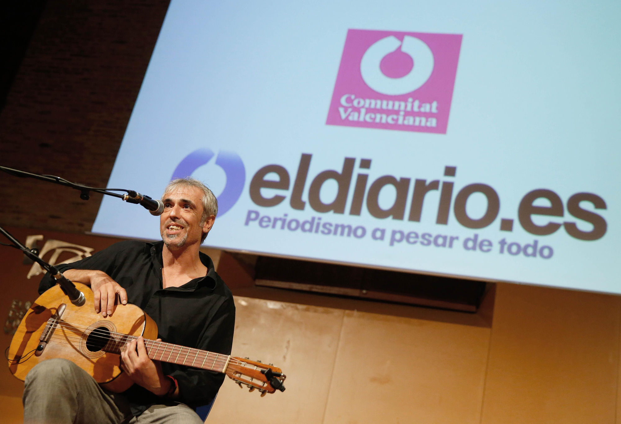 El cantautor valenciano Carles Dénia