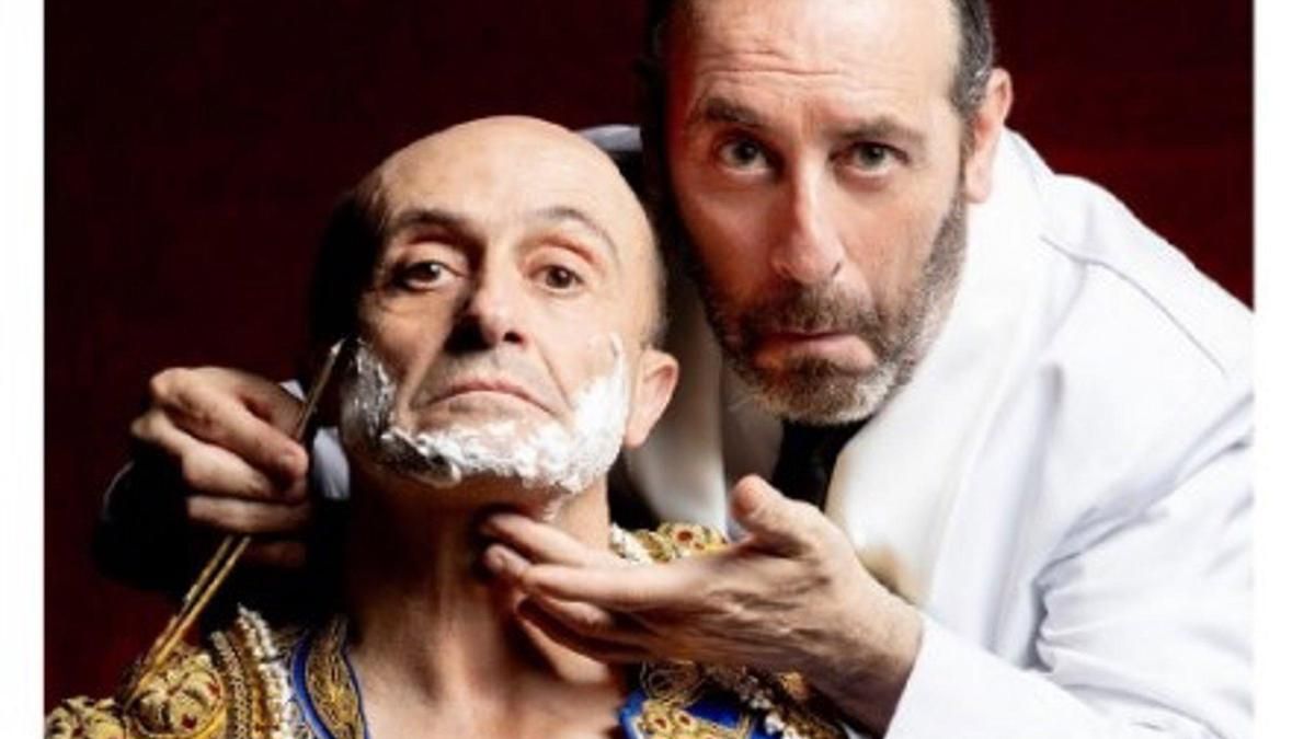 Pepe Viyuela y Antonio Molero llegarán al Gran Teatro en abril con 'El barbero de Picasso'