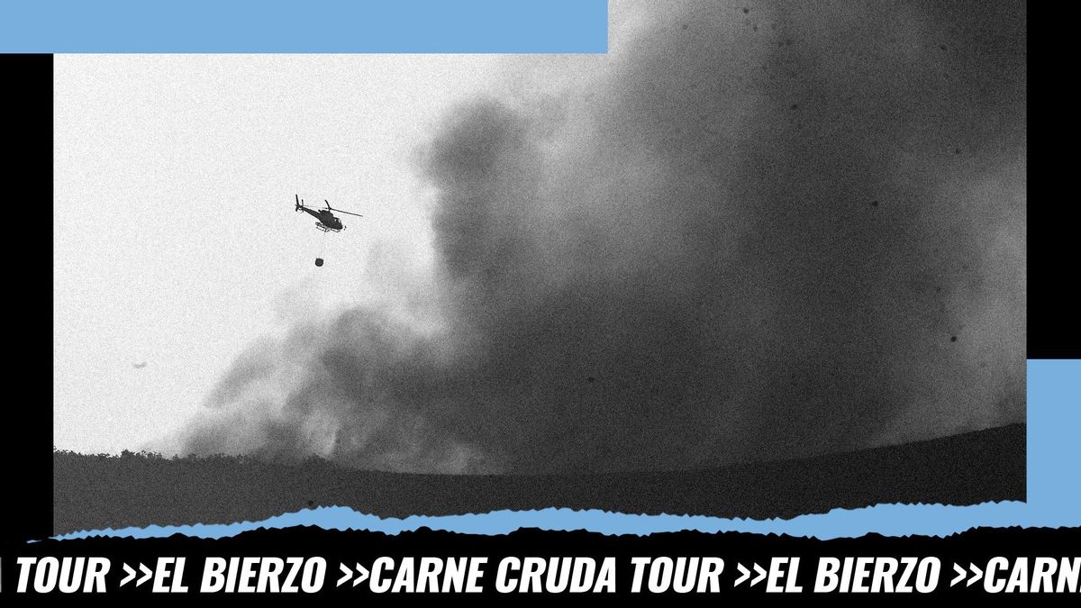 El incendio forestal en Igüeña y Colinas del Campo en León el 21 de agosto de 2025