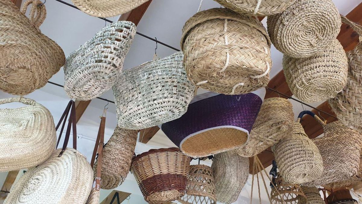 Cestería en Mallorca.