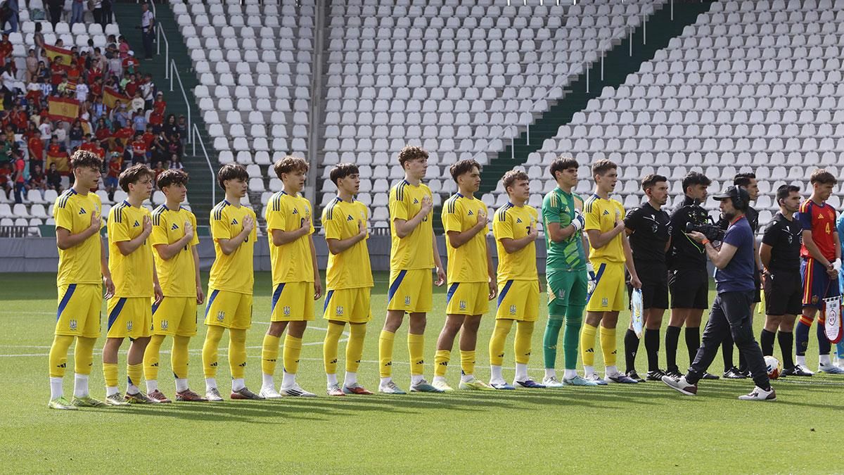 Las imágenes del partido España - Ucrania Sub 17 en El Arcángel
