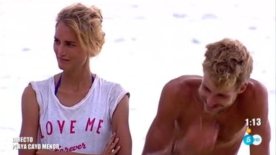 Alba Carillo y Alejandro en Supervivientes