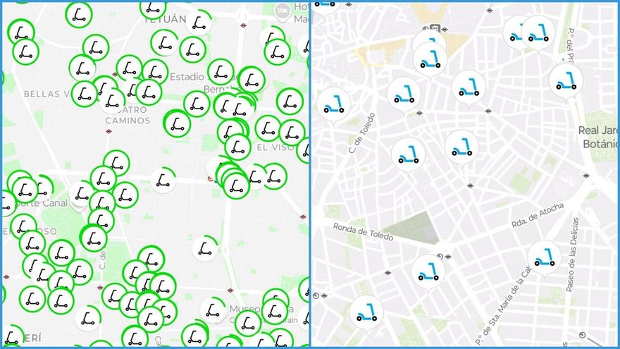Lime y Dott ignoran el ultimátum de Almeida y siguen alquilando sus patinetes en Madrid pese a tenerlo prohibido