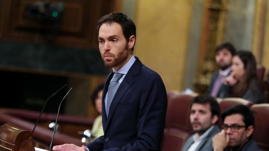 El portavoz de Unión del Pueblo Navarro (UPN) en el Congreso, Sergio Sayas
