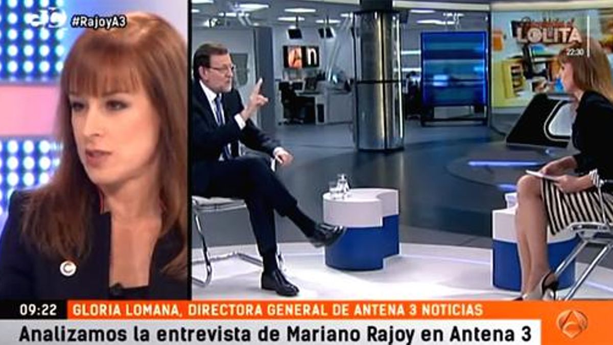 Gloria Lomana: "Rajoy es correoso, intenté sacarle titulares"