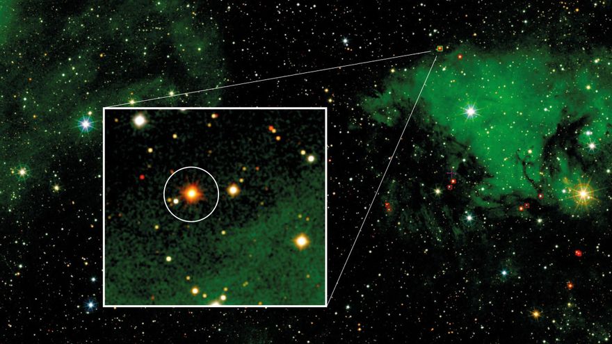 Descubierta desde Canarias una de las estrellas más luminosas de la Vía Láctea