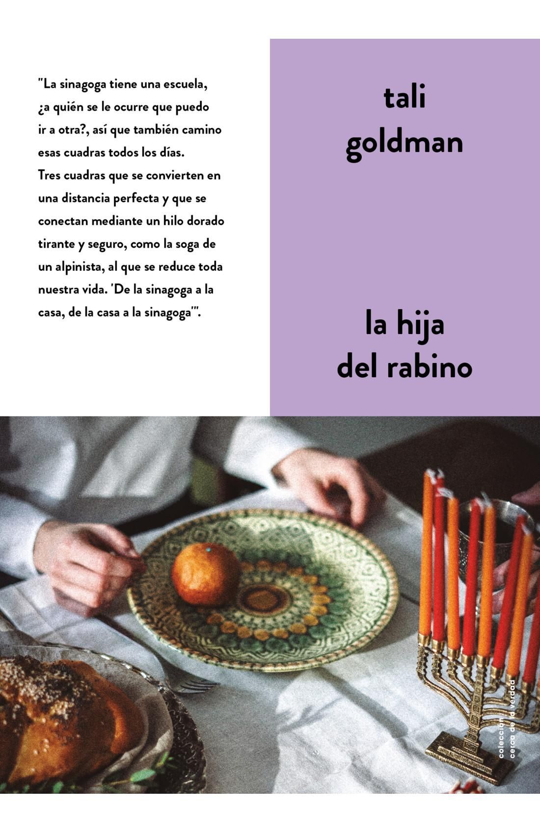  La hija del rabino, de Tali Goldman.