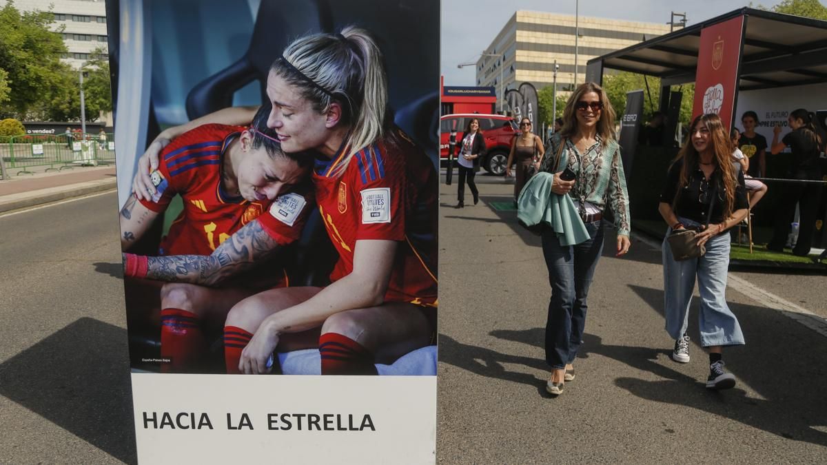 Fanzone de la Selección Española de Fútbol Femenina