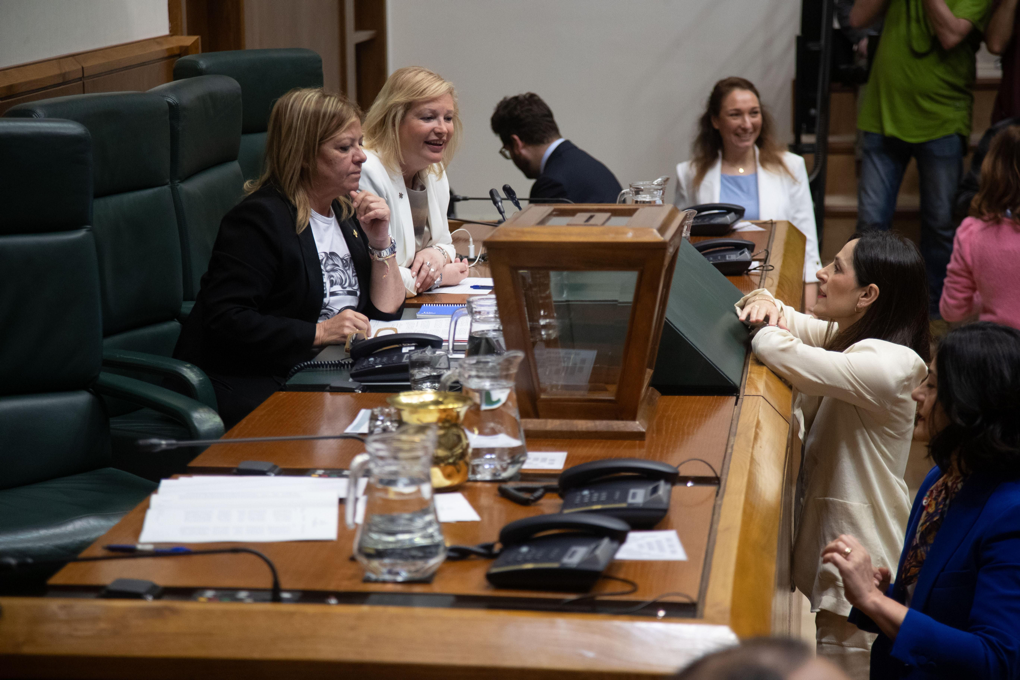 Bakartxo Tejeria, con Miren Gallástegui