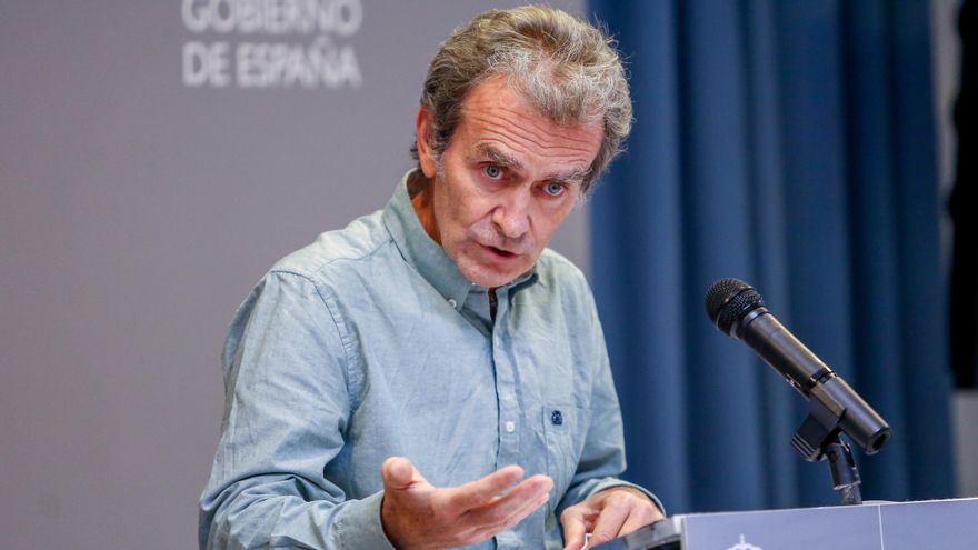 Fernando Simón en rueda de prensa.