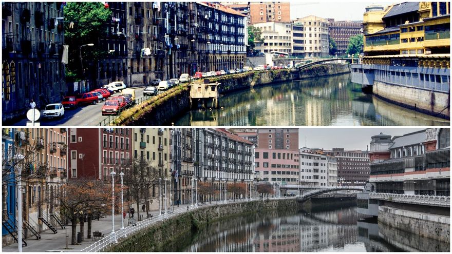 Así han cambiado los barrios de Bilbao en las últimas décadas