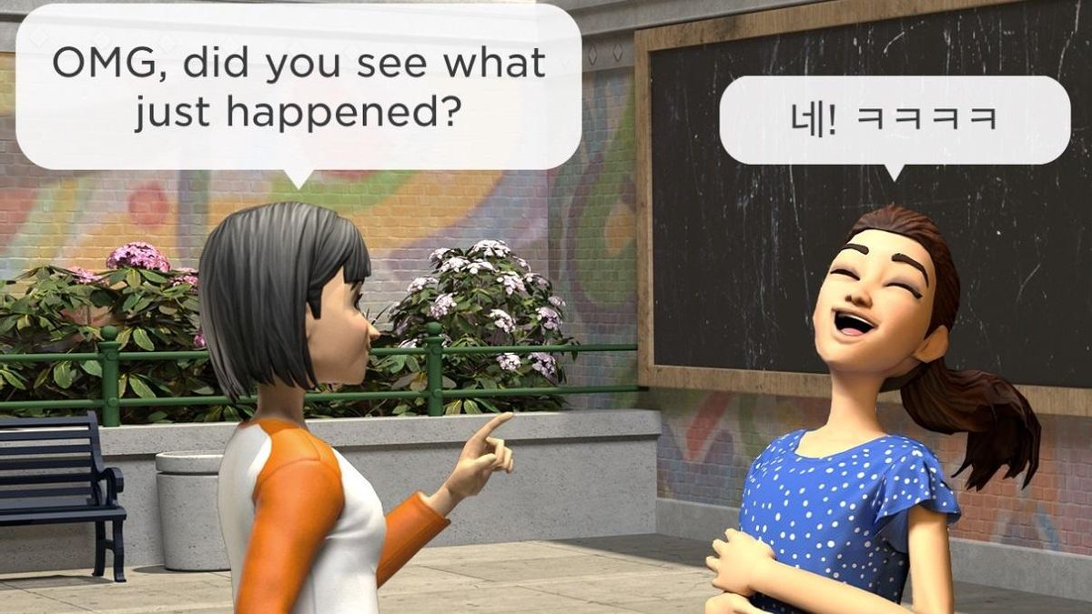 Ejemplo del modelo multilingüe de la plataforma para traducir en tiempo real en 16 idiomas