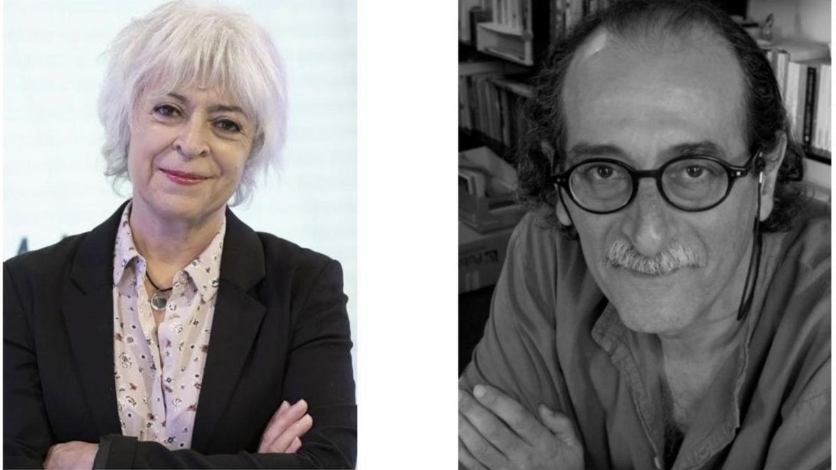 Teresa Rodríguez Vega y Carlos Álvarez, autores de 'Un pozo, dos relatos. Eufemiano Fuentes y El Rubio'. (Editorial Mercurio).
