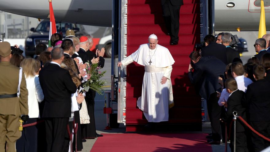 El papa lanza un mensaje de apertura en Hungría