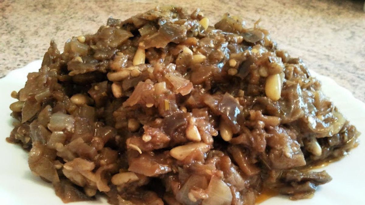 Así es la morcilla de verano, el plato vegetariano típico de la huerta murciana para los meses de calor