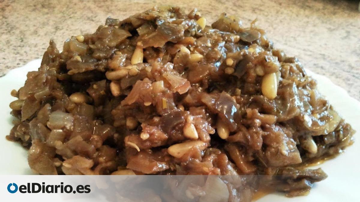 Así es la morcilla de verano, el plato vegetariano típico de la huerta murciana para los meses de calor